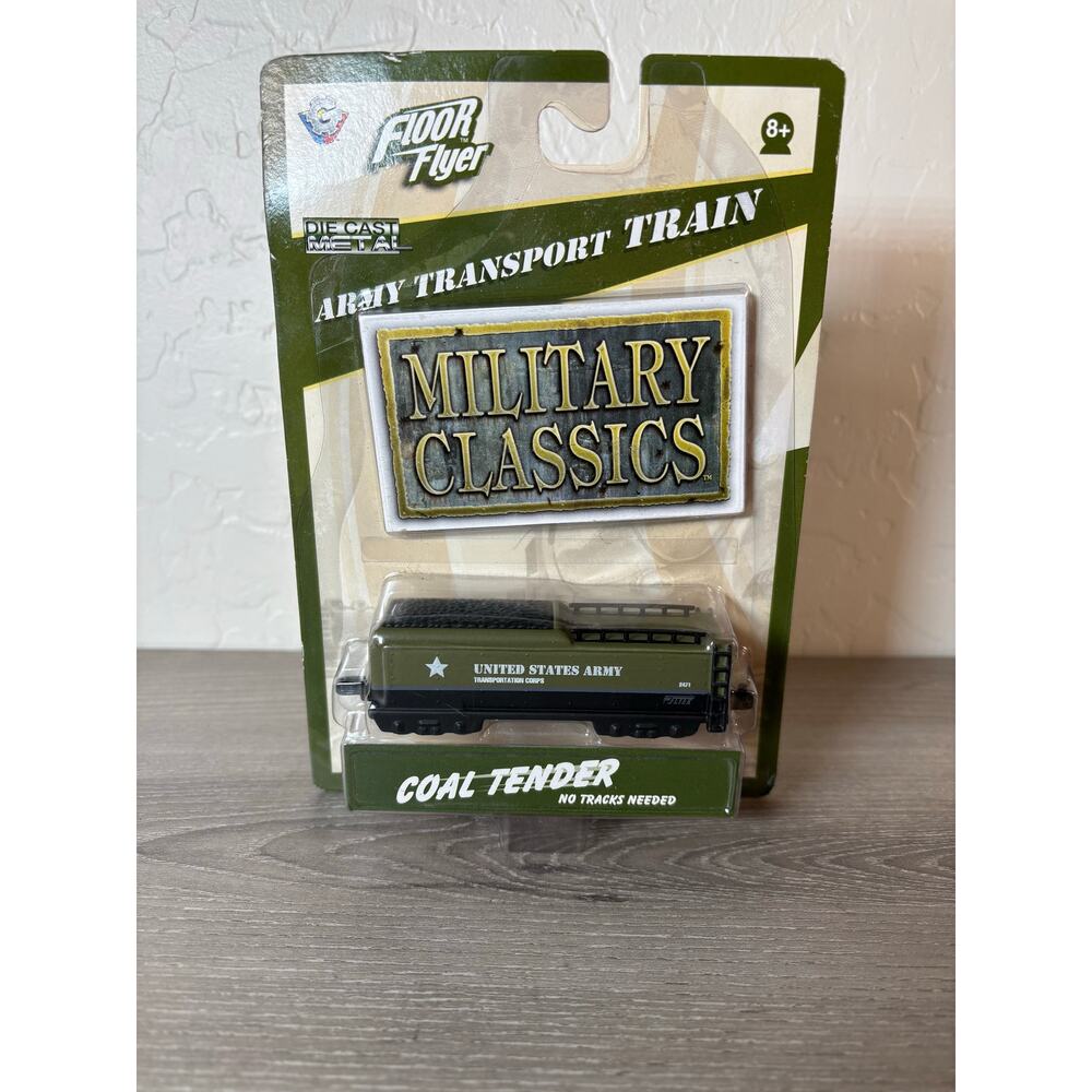 Floor Tiger Military Classics Army Transport Train- Coal Tender- No Tracks- 2005